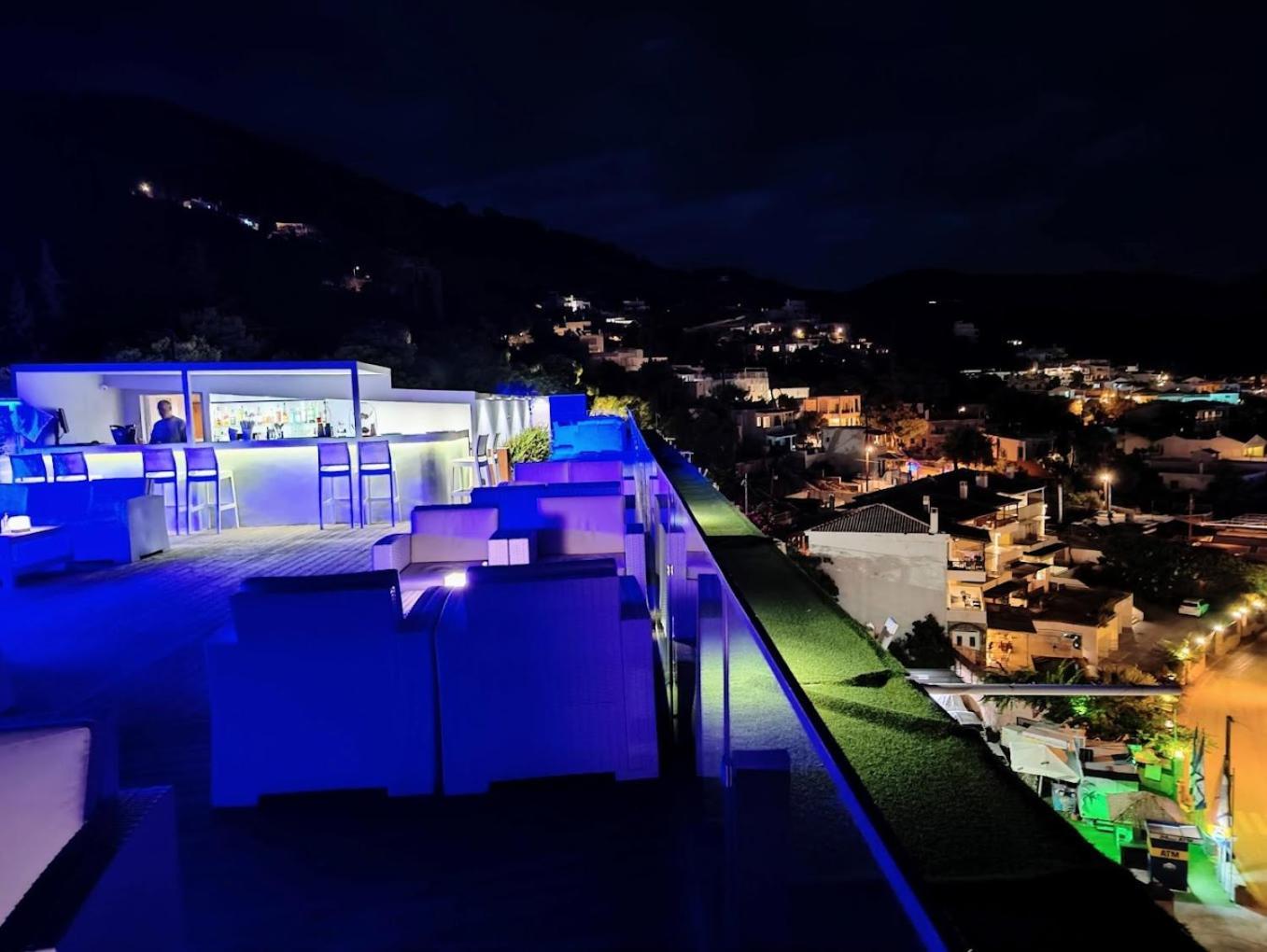 New Aegli Resort Hotel Poros Town Exterior foto
